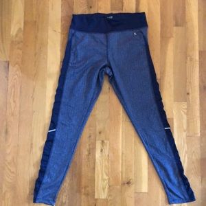 Navy running leggings from Danskin.